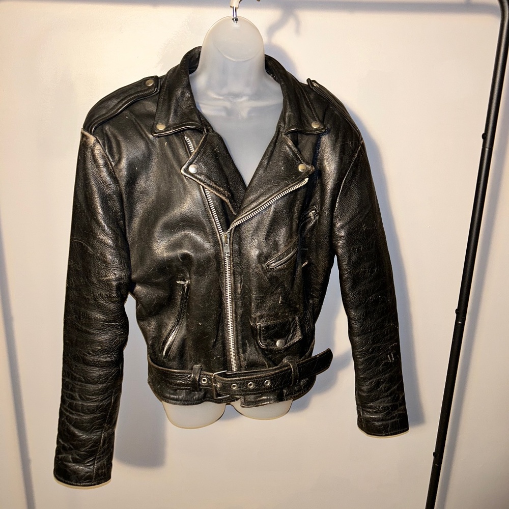 Wilson’s biker jacket, vintage